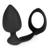 Generique Plug et Cockring Silicone 8cm